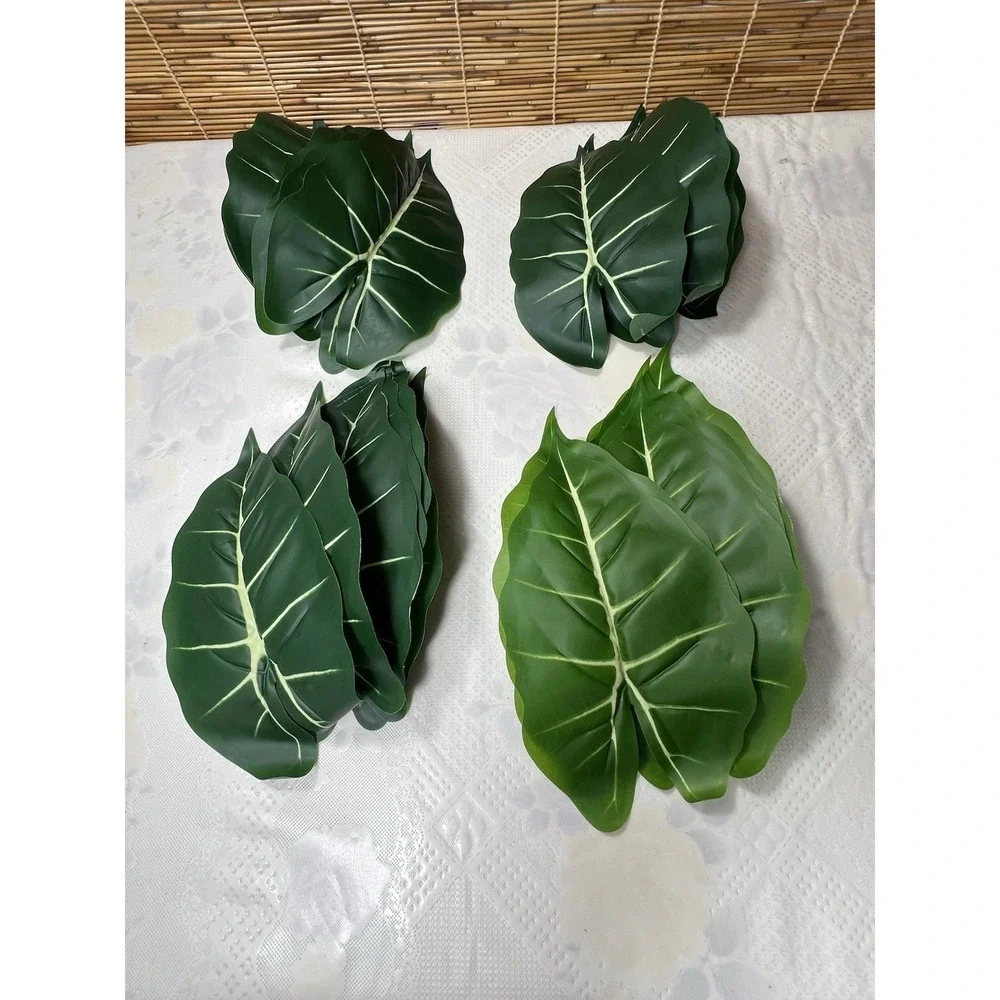 Taro Artificial Plant 24 Leaves 9